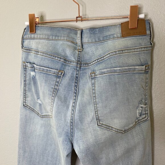 Aeropostale Seriously Stretchy High-Rise Jegging Size 6 Ripped Destroyed Skinny - Picture 8 of 11